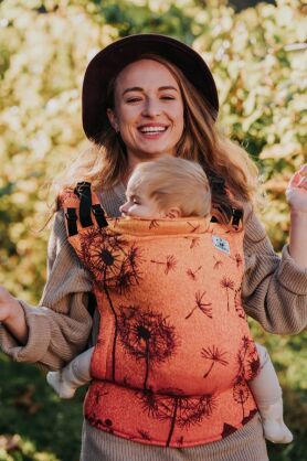 Dandelions Orange,NatiGrow Adjustable Carrier [100% cotton]