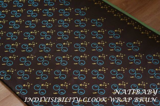 Indivisibility Cloak Wrap Brun, CHUSTA WIĄZANA, [100% bawełna] chusta dla dziecka, chusty dla dzieci, chusta dla niemowląt, chusty dla niemowląt, chusta do noszenia dziecka, chusty do noszenia dzieci, bezpieczna chusta, bezpieczne chusty