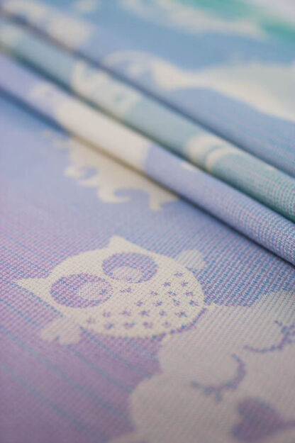 Unicorn Cotton Candy Aurora, CHUSTA DO NOSZENIA DZIECKA WIĄZANA, [90% bawełna, 10% poliester]