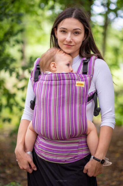 BABY Prowansja, NATIGO nosidełko ergonomiczne, [100% bawełna]