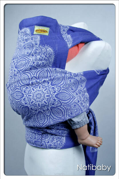 Adornos Indios Blue, HALF BUCKLE NOSIDEŁKO ERGONOMICZNE, [100% bawełna] nosidełko dla dziecka, nosidełka dla dzieci, nosidło dla dziecka, nosidła dla dzieci, nosidełko, nosidło, nosidła, nosidełka, nosidełko ergonomiczne, nosidło ergonomiczne, nosidła ergonomiczne, nosidełka ergonomiczne, bezpieczne nosidełko
