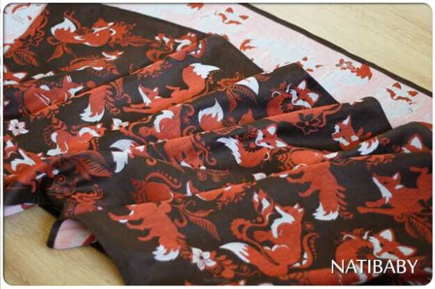 Foxes Brun skrawki Natibaby 03.jpg