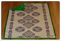 Kocyk NatiBlanket Kurpie Purple Natibaby Kurpie-Purple-2-.JPG