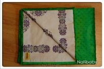 Kocyk NatiBlanket Kurpie Purple Natibaby Kurpie-Purple-4-.JPG