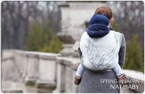 Spring In Japan, CHUSTA WIĄZANA, [75% bawełna, 25% len] chusta dla dziecka, chusty dla dzieci, chusta dla niemowląt, chusty dla niemowląt, chusta do noszenia dziecka, chusty do noszenia dzieci, bezpieczna chusta, bezpieczne chusty