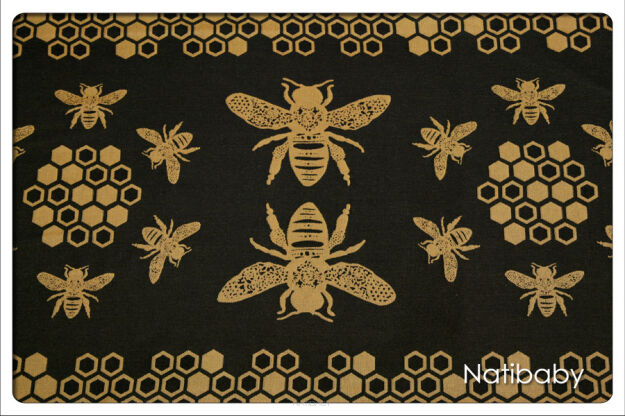 Honey Bee Good, CHUSTA WIĄZANA, [100% bawełna] chusta dla dziecka, chusty dla dzieci, chusta dla niemowląt, chusty dla niemowląt, chusta do noszenia dziecka, chusty do noszenia dzieci, bezpieczna chusta, bezpieczne chusty