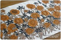 Sunflowers Ivory, CHUSTA WIĄZANA, [50% bawełna, 50% wisk.z.bamb.] chusta dla dziecka, chusty dla dzieci, chusta dla niemowląt, chusty dla niemowląt, chusta do noszenia dziecka, chusty do noszenia dzieci, bezpieczna chusta, bezpieczne chusty