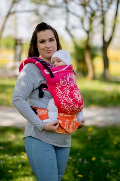 BABY Sibillinya, NATIGO nosidełko ergonomiczne, [100% bawełna]