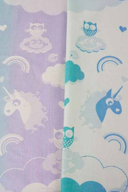 [1kg] Unicorn Cotton Candy Aurora Glitter, TEMATYCZNE SKRAWKI MNIEJSZE