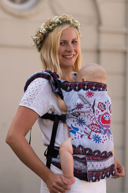 Barankula Biola, NATIGO nosidełko ergonomiczne, [100% bawełna]