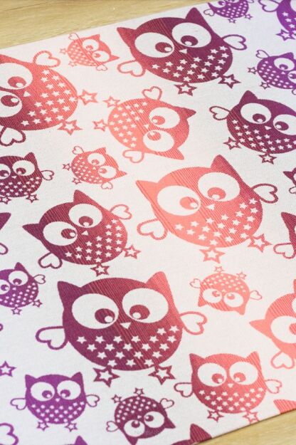 Owls Purple SKRAWKI
