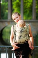 Fantazja, CHUSTA WIĄZANA, [70% bawełna, 30% konopie], ok.cen. chusta dla dziecka, chusty dla dzieci, chusta dla niemowląt, chusty dla niemowląt, chusta do noszenia dziecka, chusty do noszenia dzieci, bezpieczna chusta, bezpieczne chusty