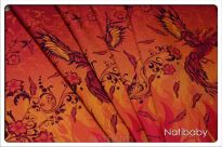 Glowing Phoenix, CHUSTA WIĄZANA, [100% bawełna] chusta dla dziecka, chusty dla dzieci, chusta dla niemowląt, chusty dla niemowląt, chusta do noszenia dziecka, chusty do noszenia dzieci, bezpieczna chusta, bezpieczne chusty