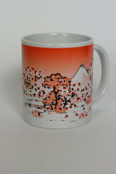 Kubek NatiMug Mount Fuji Seen Though Cherry Blossom