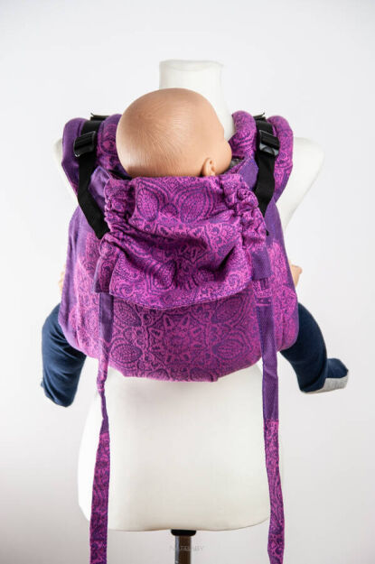 BABY Adornos Indios Amethyst, ONBUHIMO nosidełko ergonomiczne, [100% bawełna]
