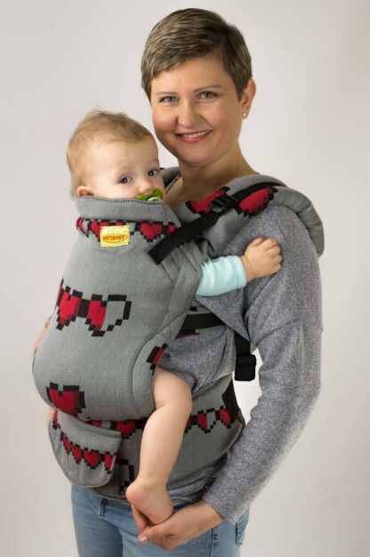 BABY Life Plus, NATIGO nosidełko ergonomiczne, [100% bawełna]