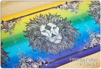 Friendly Lion, CHUSTA WIĄZANA, [100% bawełna], ok.cen. chusta dla dziecka, chusty dla dzieci, chusta dla niemowląt, chusty dla niemowląt, chusta do noszenia dziecka, chusty do noszenia dzieci, bezpieczna chusta, bezpieczne chusty
