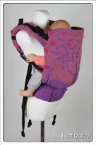 Bubbles Amaranto Light, NATIGO NOSIDEŁKO ERGONOMICZNE, [100% bawełna] nosidełko dla dziecka, nosidełka dla dzieci, nosidło dla dziecka, nosidła dla dzieci, nosidełko, nosidło, nosidła, nosidełka, nosidełko ergonomiczne, nosidło ergonomiczne, nosidła ergonomiczne, nosidełka ergonomiczne, bezpieczne nosidełko