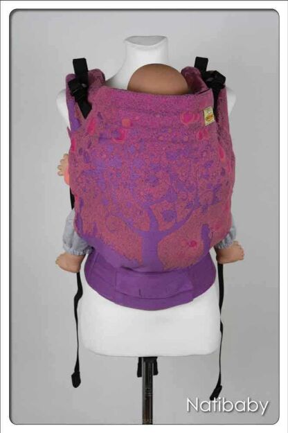 Bubbles Amaranto Light, NATIGO NOSIDEŁKO ERGONOMICZNE, [100% bawełna] nosidełko dla dziecka, nosidełka dla dzieci, nosidło dla dziecka, nosidła dla dzieci, nosidełko, nosidło, nosidła, nosidełka, nosidełko ergonomiczne, nosidło ergonomiczne, nosidła ergonomiczne, nosidełka ergonomiczne, bezpieczne nosidełko