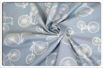 Bikes Blue, CHUSTA WIĄZANA, [100% bawełna] chusta dla dziecka, chusty dla dzieci, chusta dla niemowląt, chusty dla niemowląt, chusta do noszenia dziecka, chusty do noszenia dzieci, bezpieczna chusta, bezpieczne chusty