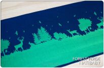 Forest Verde, CHUSTA KÓŁKOWA, [60% wisk.z.bamb., 40% len] chusta dla dziecka, chusty dla dzieci, chusta dla niemowląt, chusty dla niemowląt, chusta do noszenia dziecka, chusty do noszenia dzieci, bezpieczna chusta, bezpieczne chusty