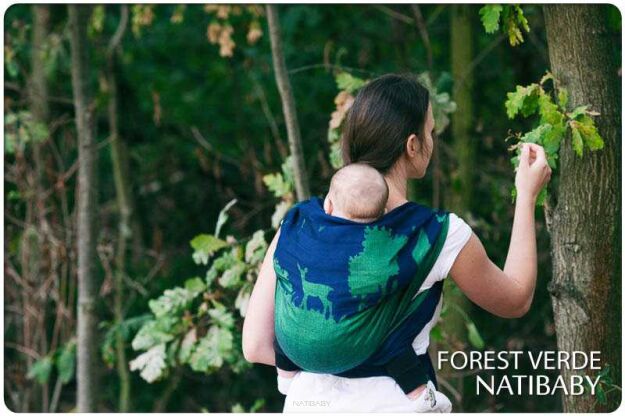 Forest Verde, CHUSTA KÓŁKOWA, [60% wisk.z.bamb., 40% len] chusta dla dziecka, chusty dla dzieci, chusta dla niemowląt, chusty dla niemowląt, chusta do noszenia dziecka, chusty do noszenia dzieci, bezpieczna chusta, bezpieczne chusty