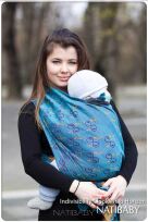 Indivisibility Cloak Wrap Horizon, CHUSTA WIĄZANA, [85% bawełna, 15% wisk.z.bamb.], ok.cen. chusta dla dziecka, chusty dla dzieci, chusta dla niemowląt, chusty dla niemowląt, chusta do noszenia dziecka, chusty do noszenia dzieci, bezpieczna chusta, bezpieczne chusty
