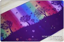 Nova Vida Rainbow, CHUSTA WIĄZANA, [70% bawełna, 30% len] chusta dla dziecka, chusty dla dzieci, chusta dla niemowląt, chusty dla niemowląt, chusta do noszenia dziecka, chusty do noszenia dzieci, bezpieczna chusta, bezpieczne chusty
