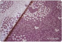Geolove Magenta, CHUSTA WIĄZANA, [50% konopie, 50% wisk.z.bamb.] chusta dla dziecka, chusty dla dzieci, chusta dla niemowląt, chusty dla niemowląt, chusta do noszenia dziecka, chusty do noszenia dzieci, bezpieczna chusta, bezpieczne chusty