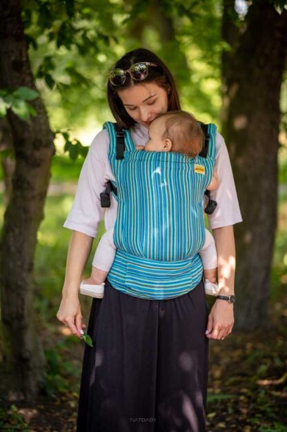 BABY Rodos, NATIGO nosidełko ergonomiczne, [100% bawełna]