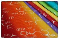 Oxytocin Rainbow Ii, CHUSTA WIĄZANA, [100% bawełna] chusta dla dziecka, chusty dla dzieci, chusta dla niemowląt, chusty dla niemowląt, chusta do noszenia dziecka, chusty do noszenia dzieci, bezpieczna chusta, bezpieczne chusty