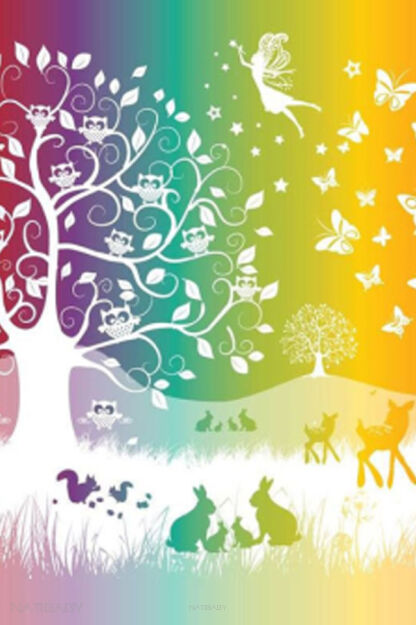 [1kg] Forest Fairies Of The Rainbow, TEMATYCZNE SKRAWKI MNIEJSZE