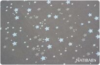 Stardust Shades Of Mint V2, CHUSTA WIĄZANA, [75% bawełna, 25% len] chusta dla dziecka, chusty dla dzieci, chusta dla niemowląt, chusty dla niemowląt, chusta do noszenia dziecka, chusty do noszenia dzieci, bezpieczna chusta, bezpieczne chusty