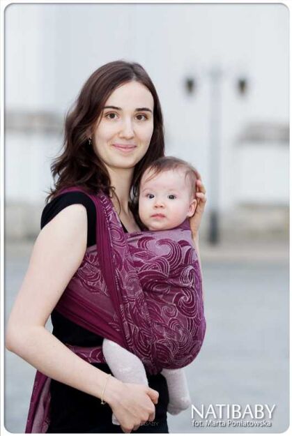Fumus Burgunde, CHUSTA WIĄZANA, [87% bawełna, 13% kaszmir] chusta dla dziecka, chusty dla dzieci, chusta dla niemowląt, chusty dla niemowląt, chusta do noszenia dziecka, chusty do noszenia dzieci, bezpieczna chusta, bezpieczne chusty