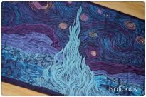 Starry Night Qualila, CHUSTA KÓŁKOWA, ram.pł., [100% bawełna] chusta dla dziecka, chusty dla dzieci, chusta dla niemowląt, chusty dla niemowląt, chusta do noszenia dziecka, chusty do noszenia dzieci, bezpieczna chusta, bezpieczne chusty