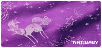 Unicorns, CHUSTA KÓŁKOWA, [68% bawełna, 19% ramia, 13% jedwab] chusta dla dziecka, chusty dla dzieci, chusta dla niemowląt, chusty dla niemowląt, chusta do noszenia dziecka, chusty do noszenia dzieci, bezpieczna chusta, bezpieczne chusty