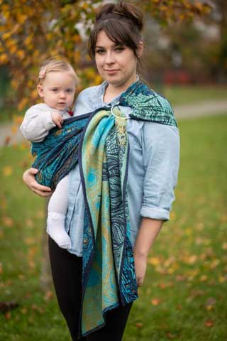 chusta kółkowa dla dzieci - Natibaby